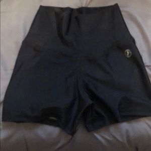Abs 2 Be Firness black scrunched booty shorts